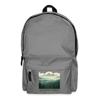 Bavarian Forest | Vintage National Park - Rucksack - Mittelgrau - Vorne