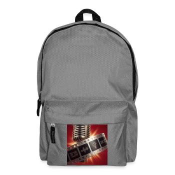 Studio Micro and Film Podcast - Backpack - elephant grey - Front