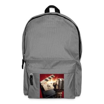 DCC-Mikrofon und Schalenbrett - Rucksack - Mittelgrau - Vorne
