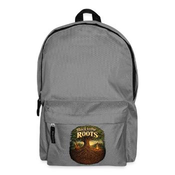 Back to the roots - Backpack - elephant grey - Front