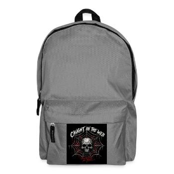 Gefangen im Netz des Schädels - Rucksack - Mittelgrau - Vorne
