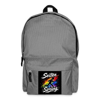 Seiten Spring Regenbogenlauf - Rucksack - Mittelgrau - Vorne