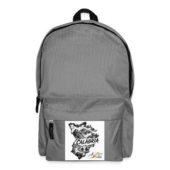 Azzo Calabria Skizzenkarte  - Rucksack - Mittelgrau - Vorne