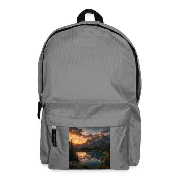 bae3d88a-8d40-48df-992b-f5e9e11fb074 - Rucksack - Mittelgrau - Vorne