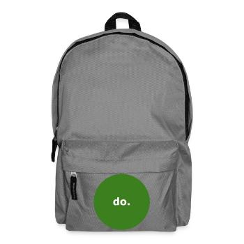 Mach das. - Rucksack - Mittelgrau - Vorne