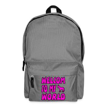 Esel - Rucksack - Mittelgrau - Vorne