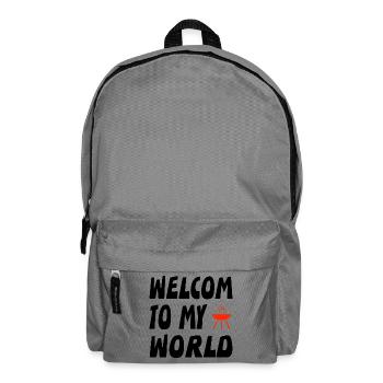 Grillen - Rucksack - Mittelgrau - Vorne