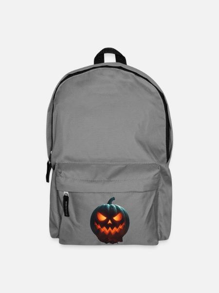 Brüllender Scharlachroter Kürbis - Rucksack - Mittelgrau