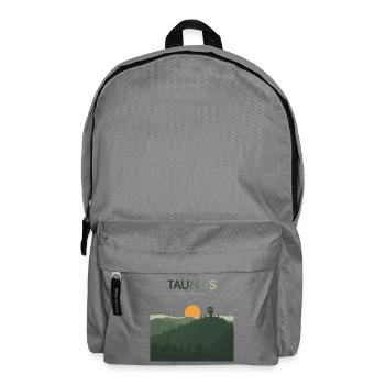 Taunus Germany | Vintage Mountain Poster - Rucksack - Mittelgrau - Vorne