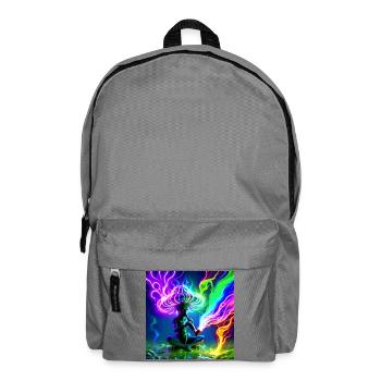 Idegen_Saman - Sac à dos - gris éléphant - Devant