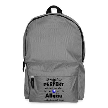 Die Allgäuer im Süden - Rucksack - Mittelgrau - Vorne