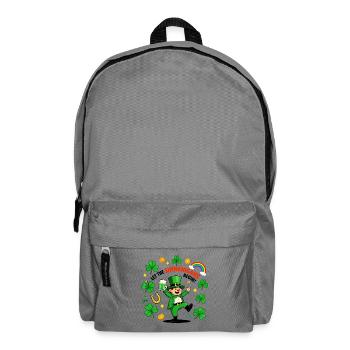 Shenanigans Begin Leprechaun - Backpack - elephant grey - Front