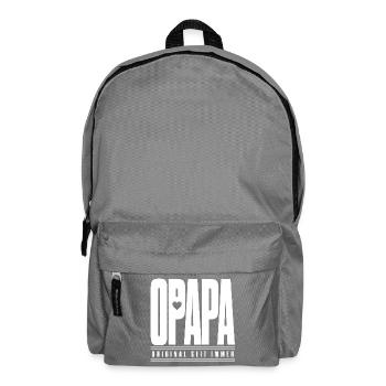 Opapa Original Seit Immer – Opa Familien Spruch - Rucksack - Mittelgrau - Vorne