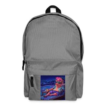 Cyberpig - Backpack - elephant grey - Front