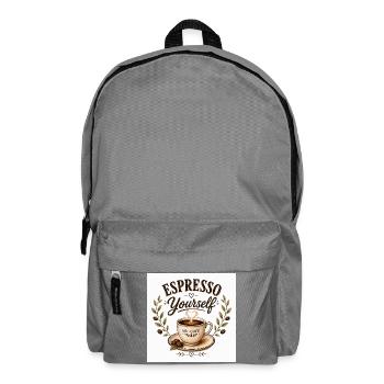 Espresso Vous-même Café nil café Vintage - Sac à dos - gris éléphant - Devant