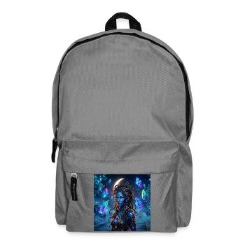Blue Crystal Siren - Backpack - elephant grey - Front
