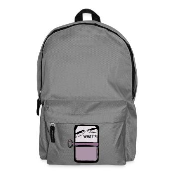 Sardines Fishing - Backpack - elephant grey - Front