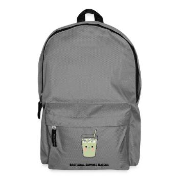 Matcha de soutien émotionnel doux - Sac à dos - gris éléphant - Devant