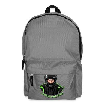 Biker Adrenaline Rush Helmet - Backpack - elephant grey - Front