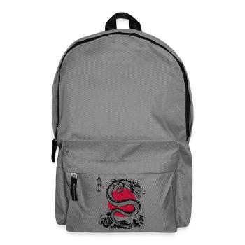 JAPANESE DRAGON - Rucksack - Mittelgrau - Vorne