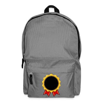 Goldenes Auszeichnungsband - Rucksack - Mittelgrau - Vorne