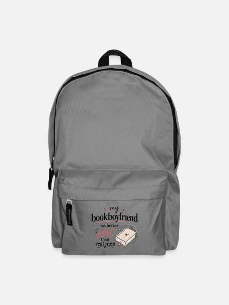 Bookboyfriend – Better Plot - Rucksack - Mittelgrau