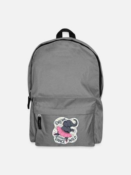 Elephant Ballerina – Dream Dance Wild - Rucksack - Mittelgrau