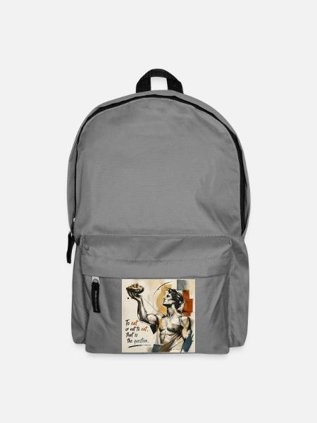 To-eat-or-not-to-eat - Rucksack - Mittelgrau