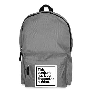 human - Rucksack - Mittelgrau - Vorne