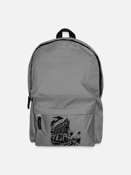 Frankfurt - Rucksack - Mittelgrau