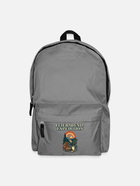 Feierabend-Expedition - Rucksack - Mittelgrau