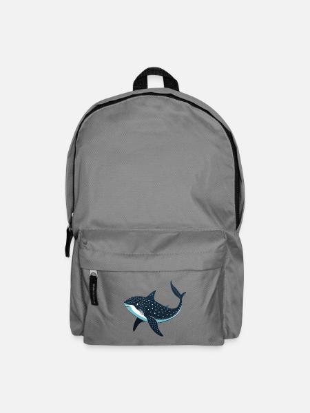 Walhai - Rucksack - Mittelgrau