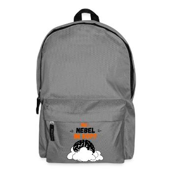 MS Brain Fog – Nebel im Kopf - Rucksack - Mittelgrau - Vorne