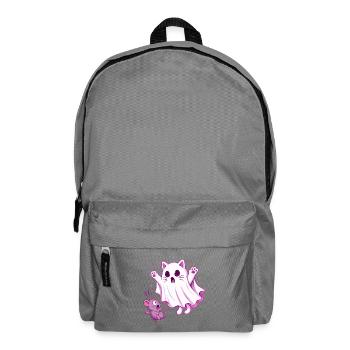 Spooky Kitty  - Rucksack - Mittelgrau - Vorne