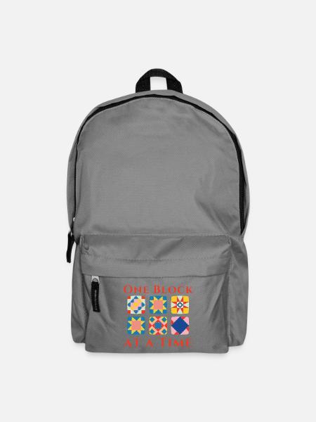 Block für Block: Moderne Quilts - Rucksack - Mittelgrau