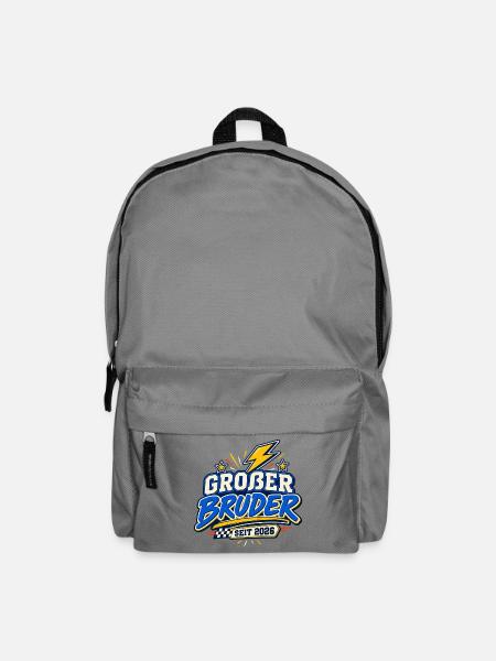 Großer Bruder 2026 - Rucksack - Mittelgrau