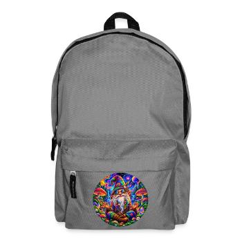 Zwerg - Rucksack - Mittelgrau - Vorne