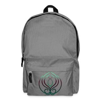 Blüte des Lebens - Rucksack - Mittelgrau - Vorne
