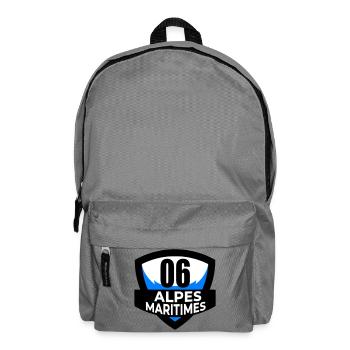 06 Alpes Maritimes - Rucksack - Mittelgrau - Vorne