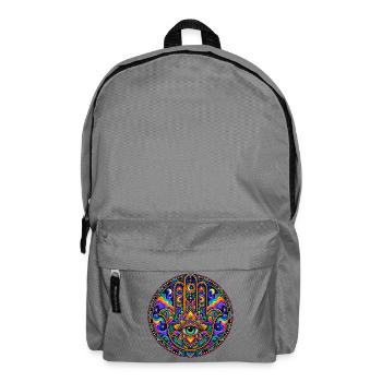 Hand der Fatima - Rucksack - Mittelgrau - Vorne