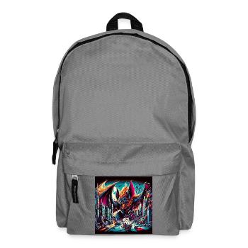 Bat Apocalypse - Rucksack - Mittelgrau - Vorne