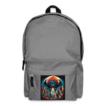 Gorilla Apokalypse - Rucksack - Mittelgrau - Vorne