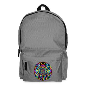 Labyrinth - Rucksack - Mittelgrau - Vorne