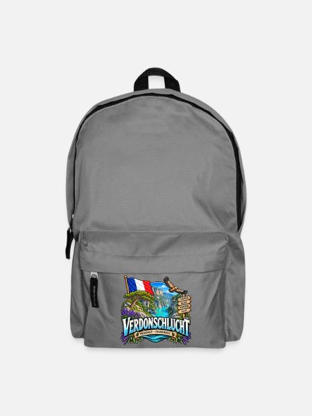 Verdonschlucht – Provence, Natur & Abenteuer - Rucksack - Mittelgrau