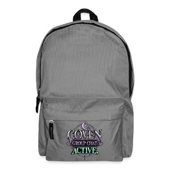 Coven Group Chat Active - Rucksack - Mittelgrau - Vorne