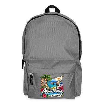 Ayia Napa – Sonne, Strand & Zypern - Rucksack - Mittelgrau - Vorne