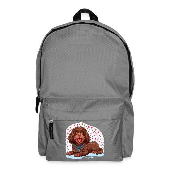 American Water Spaniel - Rucksack - Mittelgrau - Vorne