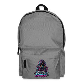 Gamer - Rucksack - Mittelgrau - Vorne