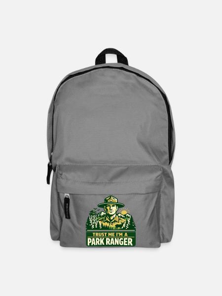 Vertrau Mir Ich Bin Ranger Spruch - Rucksack - Mittelgrau