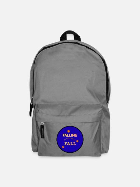 Verliebt in FALL - Rucksack - Mittelgrau